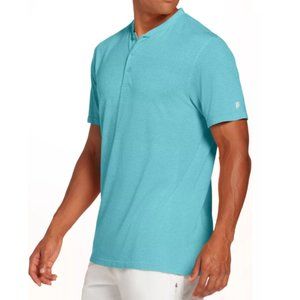 Prince Tennis Polo Mens Moisture Wicking Teal Blue